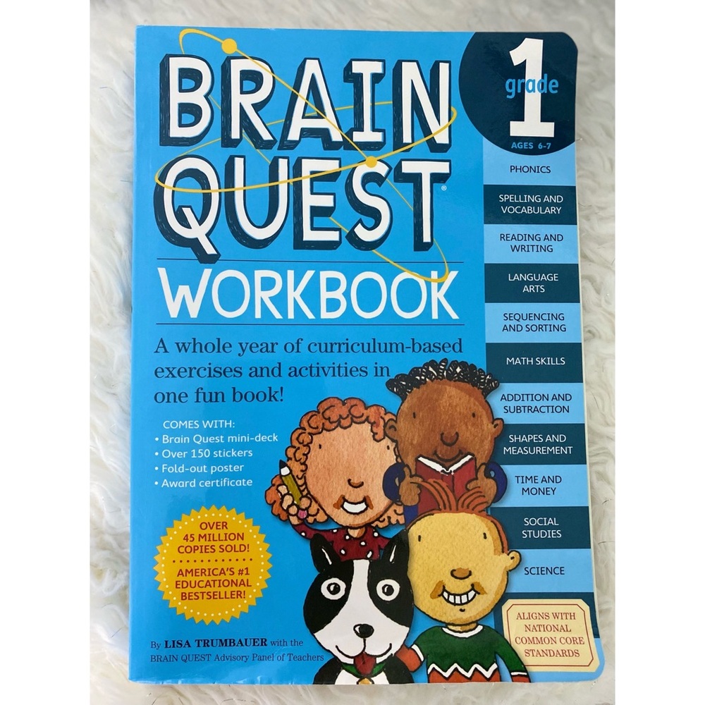Brain Quest Workbook for 1st Grade